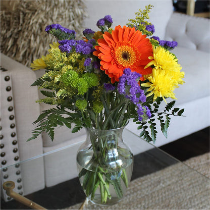 Marmalade Skies Bouquet –  Charming Petals, Dracut MA