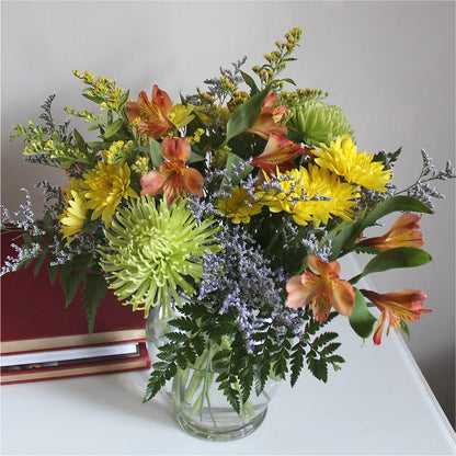 Marmalade Skies Bouquet –  Charming Petals, Dracut MA