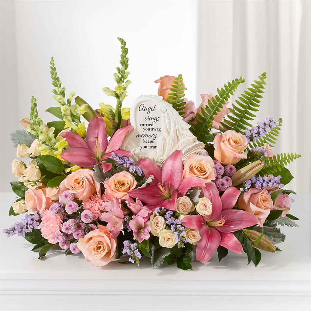 Gentle Light Arrangement –  Charming Petals, Dracut MA