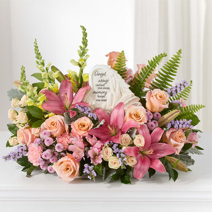 Gentle Light Arrangement –  Charming Petals, Dracut MA