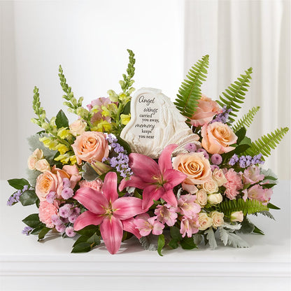 Gentle Light Arrangement –  Charming Petals, Dracut MA