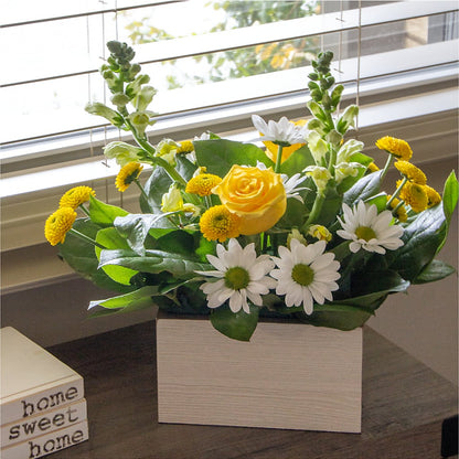 Sun Salutation Box Bouquet –  Charming Petals, Dracut MA
