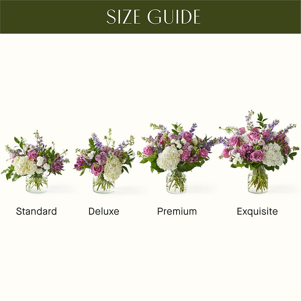 Violet Caress Bouquet –  Charming Petals, Dracut MA