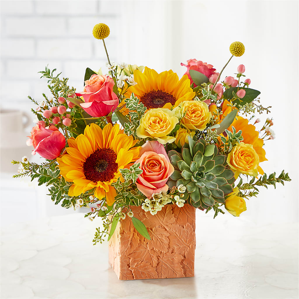 Sunflower Season Bouquet –  Charming Petals, Dracut MA