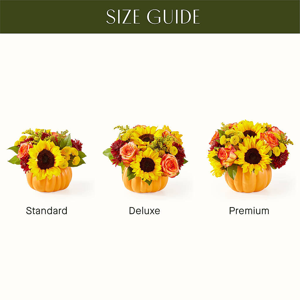Golden Gourd Pumpkin Bouquet –  Charming Petals, Dracut MA