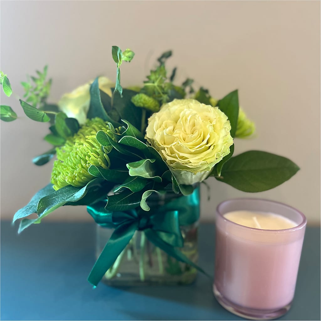 Emerald Forest Bouquet –  Charming Petals, Dracut MA