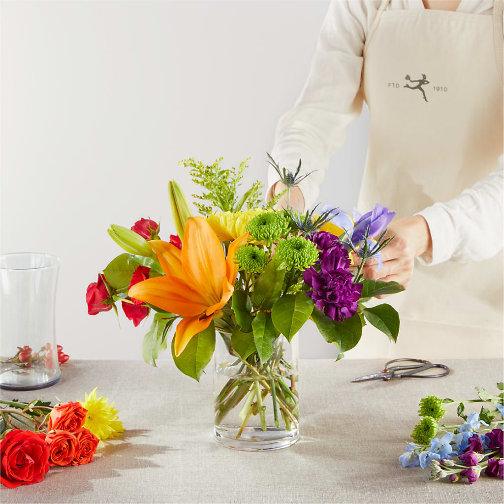 Summer Spectra - A Florist Original –  Charming Petals, Dracut MA