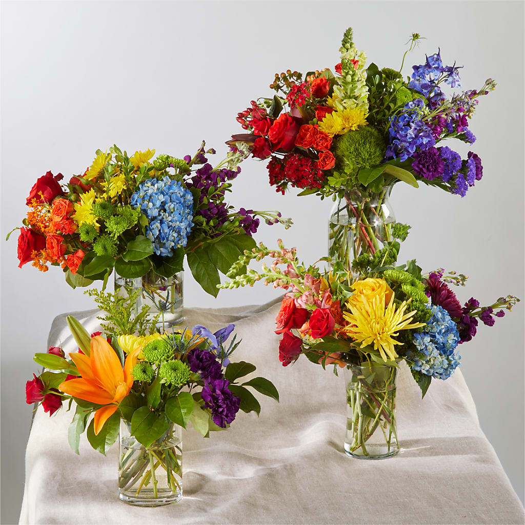 Summer Spectra - A Florist Original –  Charming Petals, Dracut MA