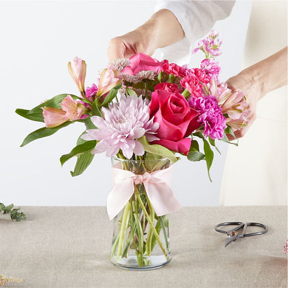 Pink Ribbon - A Florist Original –  Charming Petals, Dracut MA