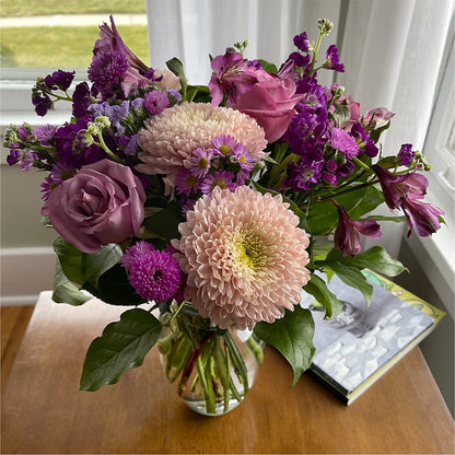 Ultraviolet Bouquet –  Charming Petals, Dracut MA
