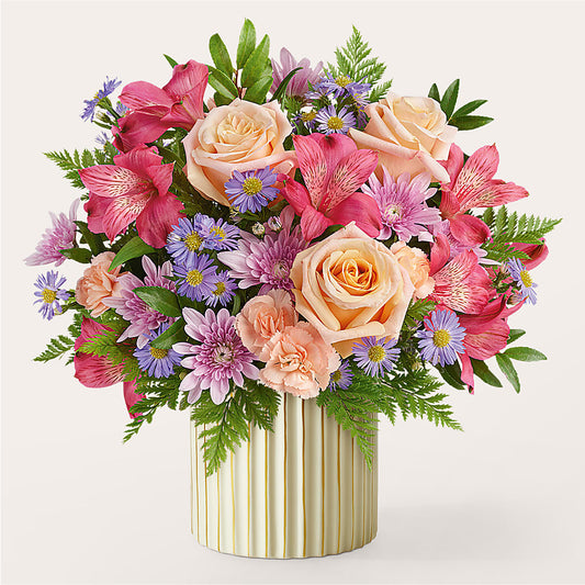 Sunset Serenade Bouquet –  Charming Petals, Dracut MA