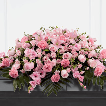 Garden of Comfort Casket Spray (Standard) –  Charming Petals, Dracut MA