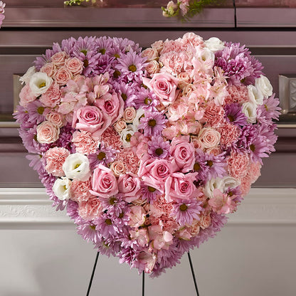 Heaven's Light Heart –  Charming Petals, Dracut MA