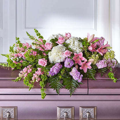 Life's Gratitude Casket Spray –  Charming Petals, Dracut MA