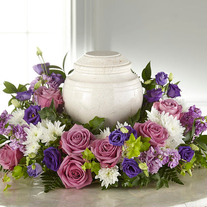 Blooming Sympathy Cremation Adornment –  Charming Petals, Dracut MA