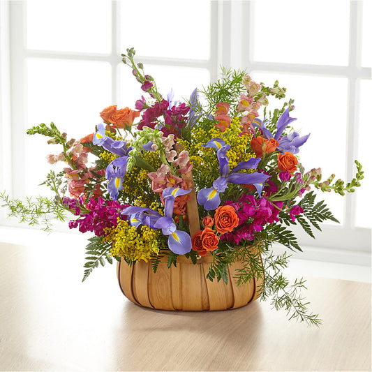 Garden of Life Basket –  Charming Petals, Dracut MA