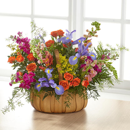 Garden of Life Basket –  Charming Petals, Dracut MA