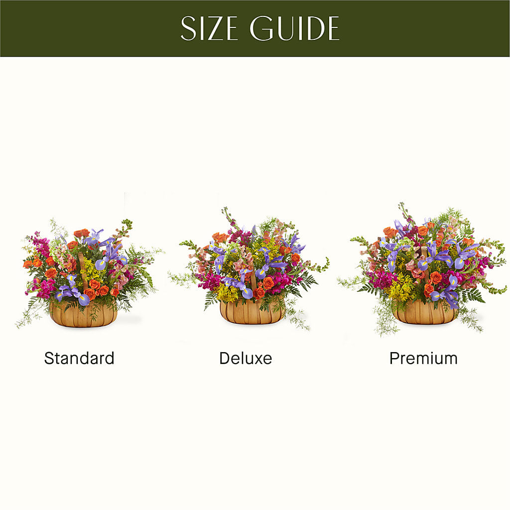 Garden of Life Basket –  Charming Petals, Dracut MA