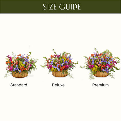 Garden of Life Basket –  Charming Petals, Dracut MA