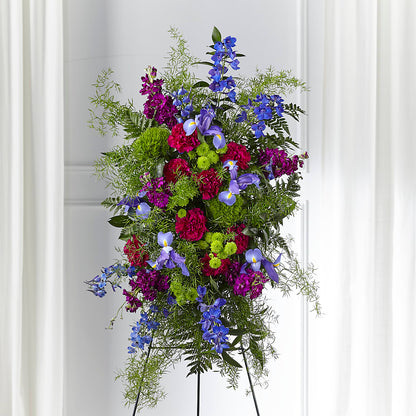Heavenly Skies Standing Spray –  Charming Petals, Dracut MA