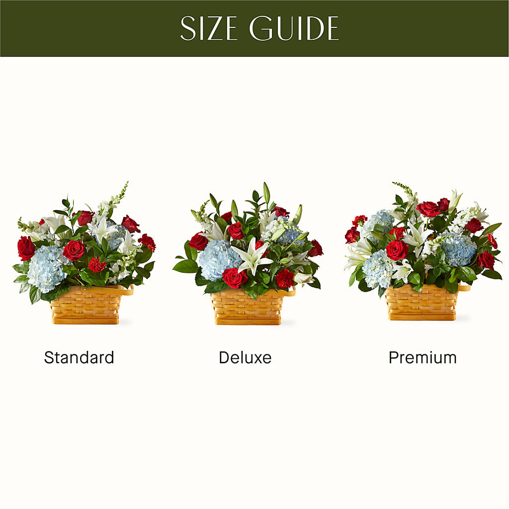 Greater Glory Basket –  Charming Petals, Dracut MA