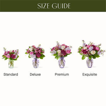 Amethyst Dreams Bouquet –  Charming Petals, Dracut MA