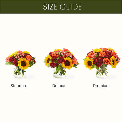September Sunset Bouquet –  Charming Petals, Dracut MA