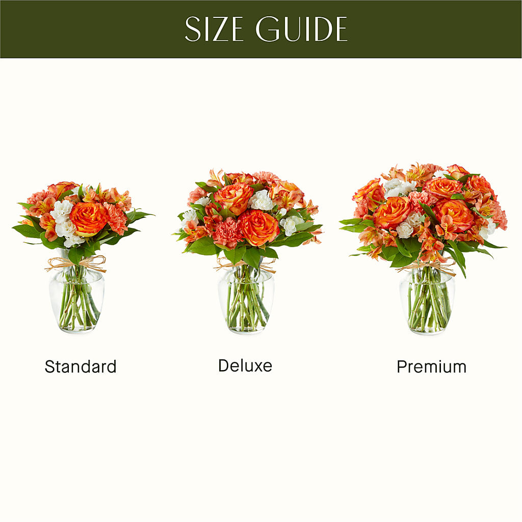 Apricot Glow Bouquet –  Charming Petals, Dracut MA