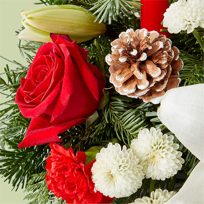 Seasonal Festivities Centerpiece –  Charming Petals, Dracut MA