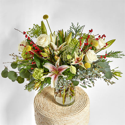 Berry & Bright Bouquet –  Charming Petals, Dracut MA
