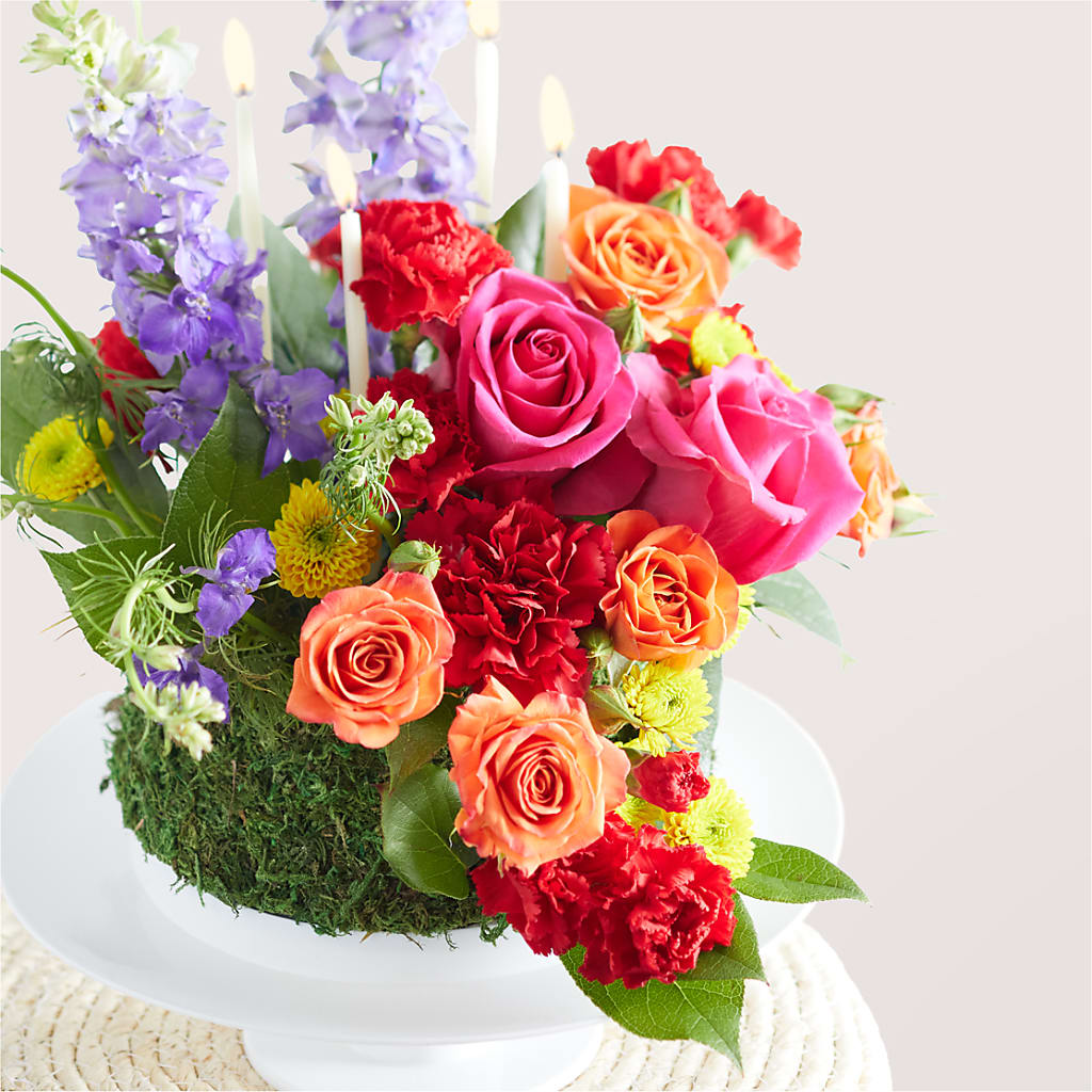 Best Year Yet Floral Cake –  Charming Petals, Dracut MA