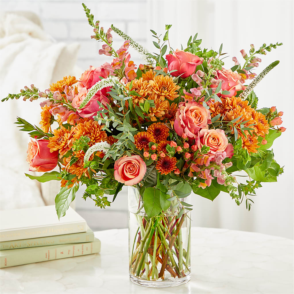 Leafy Trails Bouquet –  Charming Petals, Dracut MA