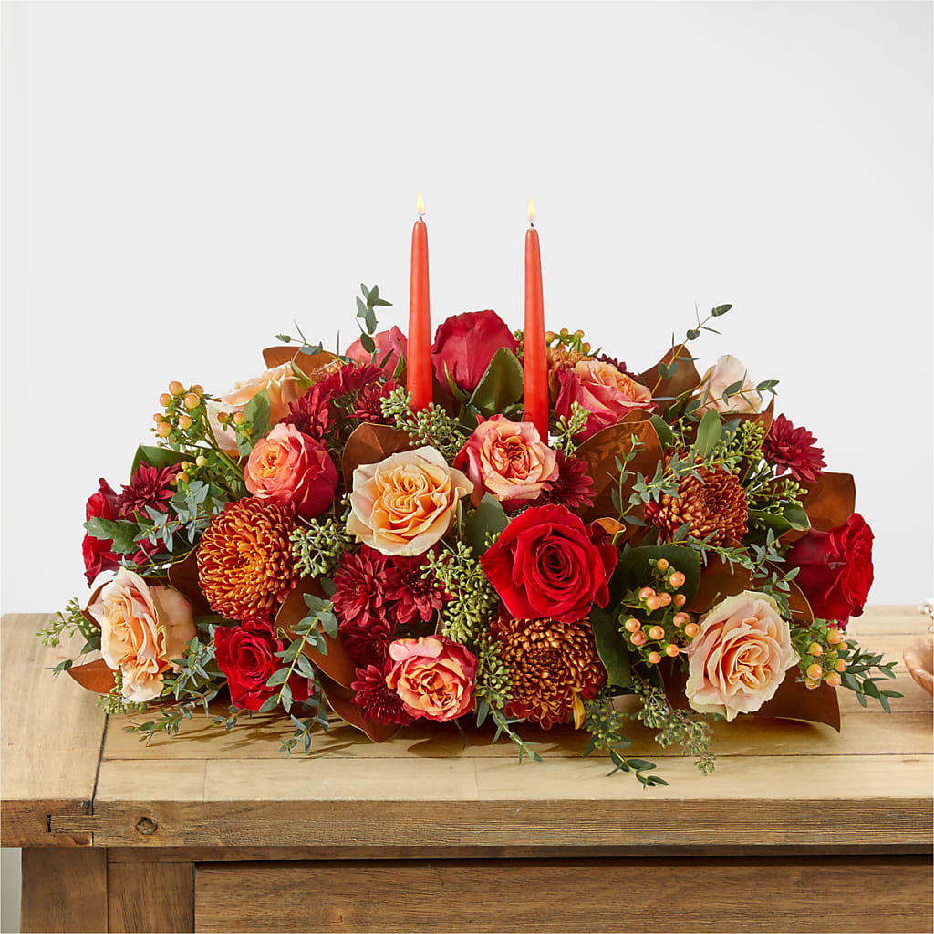 Gather Near Centerpiece –  Charming Petals, Dracut MA
