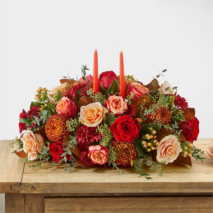 Gather Near Centerpiece –  Charming Petals, Dracut MA