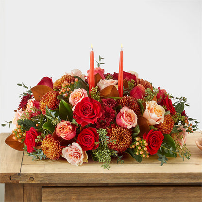 Gather Near Centerpiece –  Charming Petals, Dracut MA