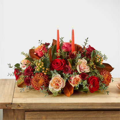 Gather Near Centerpiece –  Charming Petals, Dracut MA