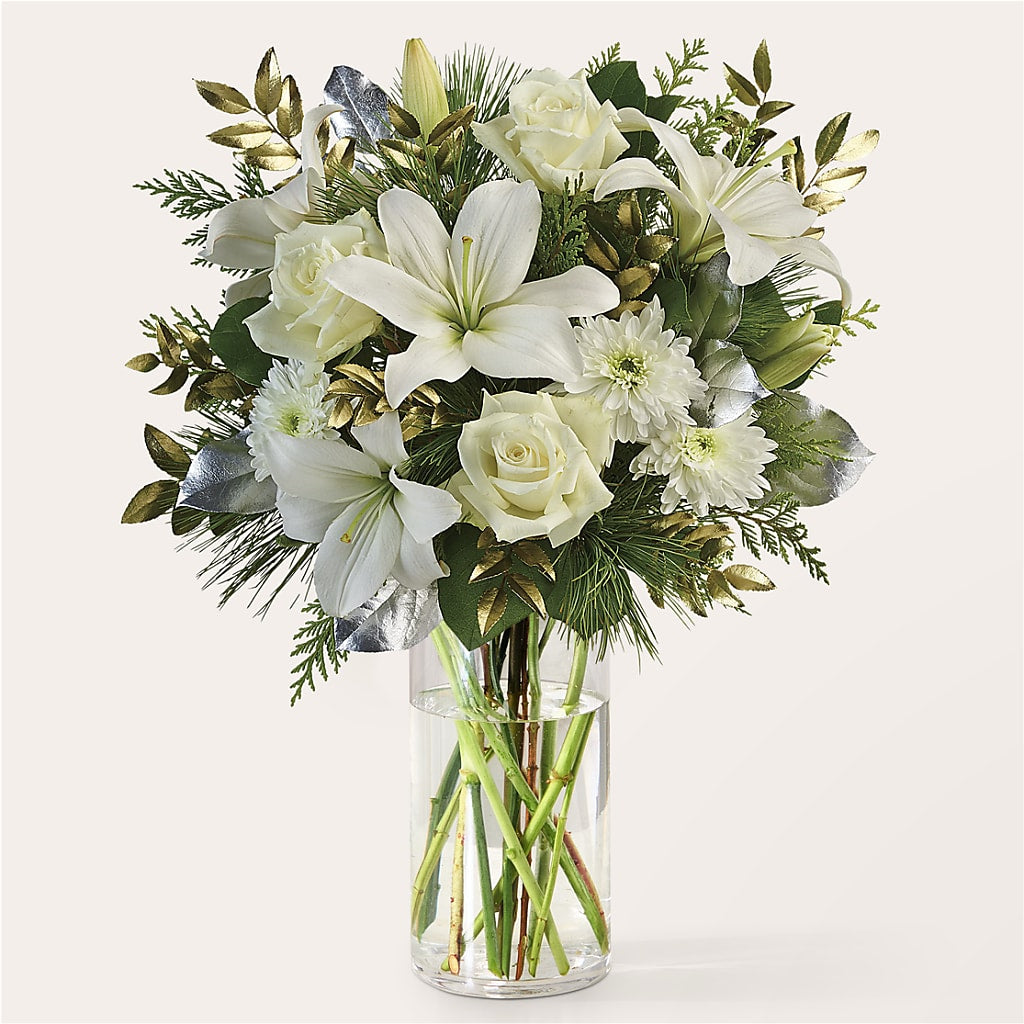 Wintry Mix Bouquet –  Charming Petals, Dracut MA