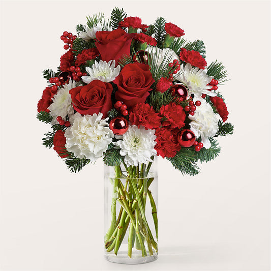 Good Tidings Bouquet –  Charming Petals, Dracut MA