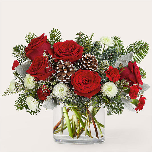 Yule Cheer Bouquet –  Charming Petals, Dracut MA