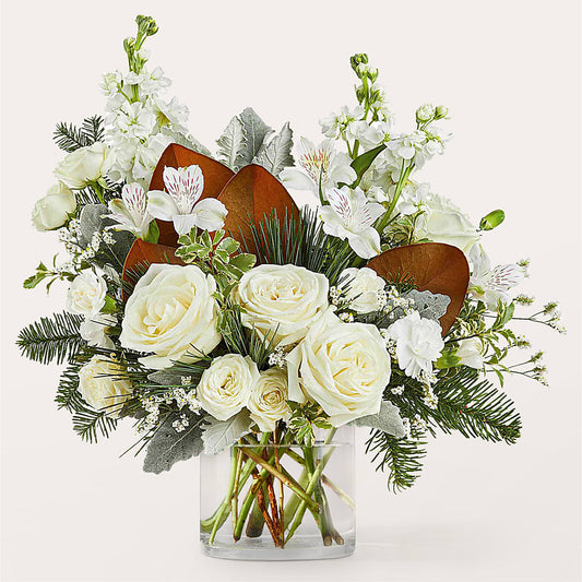 Fresh Snowfall Bouquet –  Charming Petals, Dracut MA