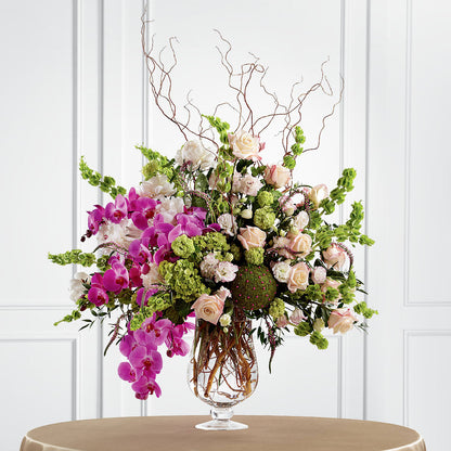 Soft Sophistication Arrangement –  Charming Petals, Dracut MA