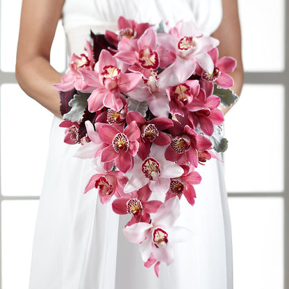Pink Mink Bouquet –  Charming Petals, Dracut MA