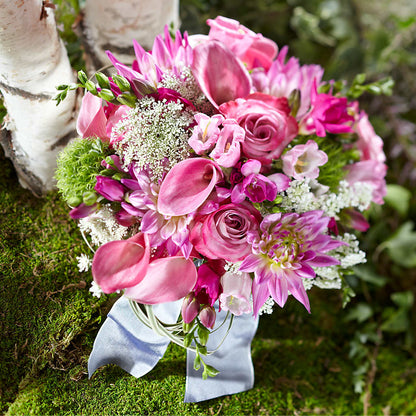 Pink Profusion Bouquet –  Charming Petals, Dracut MA