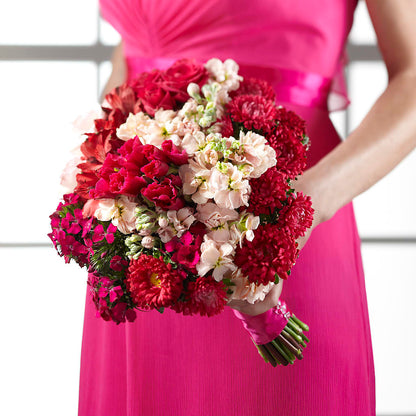 Pink Effervescence Bouquet –  Charming Petals, Dracut MA