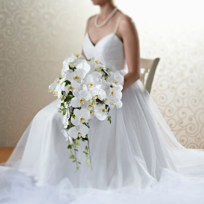 Classic White Bouquet –  Charming Petals, Dracut MA
