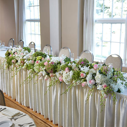 State of Joy Head Table Arrangement –  Charming Petals, Dracut MA