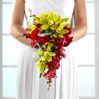 Elegant Orchid Bouquet –  Charming Petals, Dracut MA